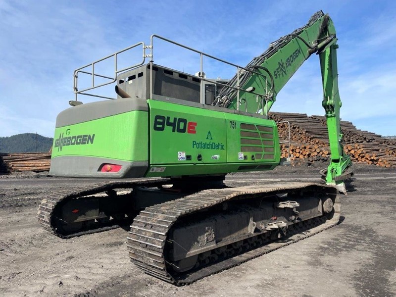 2018 Sennebogen 840R-HD Log Loader